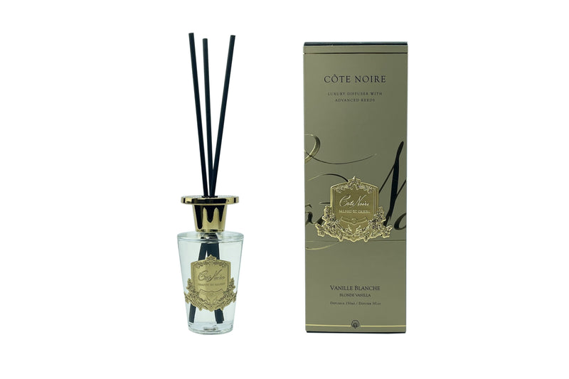 Diffuser Set - 150ml - Gold - Blonde Vanilla - GMDL15003 (Carton of 4)