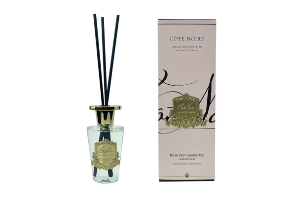 Diffuser Set - 150ml - Gold - Charente Rose - GMDL15054 (Carton of 4)