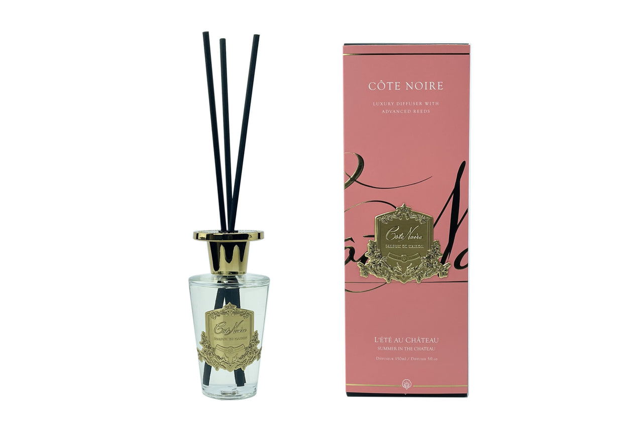 Diffuser Set - 150ml - Gold - Summer in the Chateau - GMDL15052 (Carton of 4)