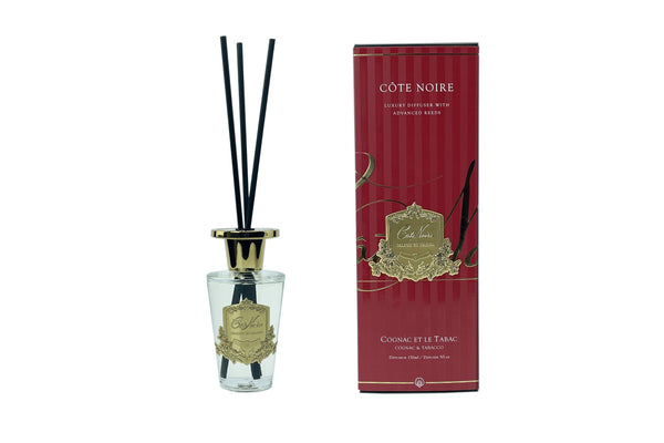 Diffuser Set - 150ml - Gold - Cognac & Tabacco - GMDL15024 (Carton of 4)