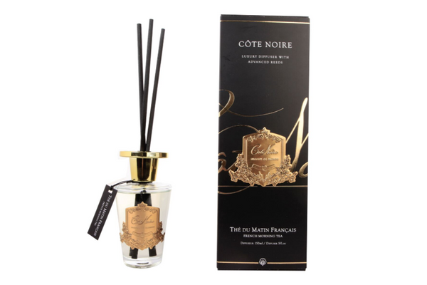 Diffuser Set - 150ml - Gold - French Morning Tea - GMDL15001 (Carton of 4)