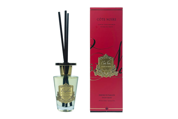 Diffuser Set - 150ml - Gold - Saigon Garden - GMDS15042 (Carton of 4)