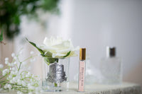 Single Rose - Clear Glass - Ivory White - GMR01 (Carton of 4)