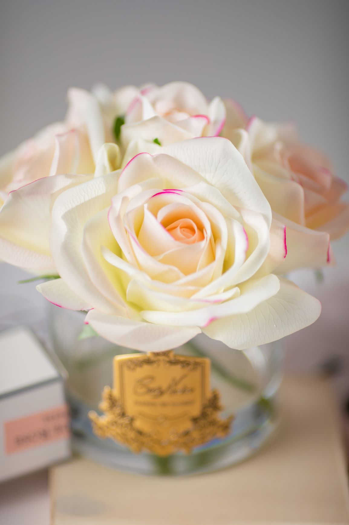 Five Roses - Clear Glass - Pink Blush - Pink Box - GMR88 (Carton of 4)