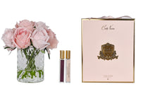 Herringbone Flower - Clear - Mixed Rose Buds - HCF09 (Carton of 2)