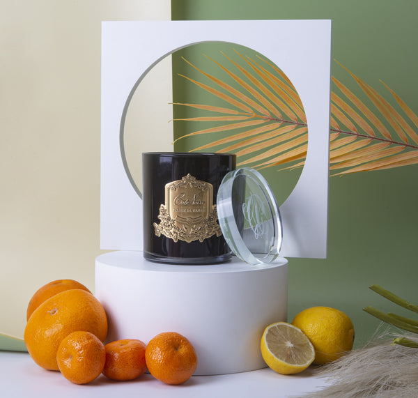 Soy Blend Candle - 450g - Gold - Persian Lime and Tangerine - CGG45022 (Carton of 4)