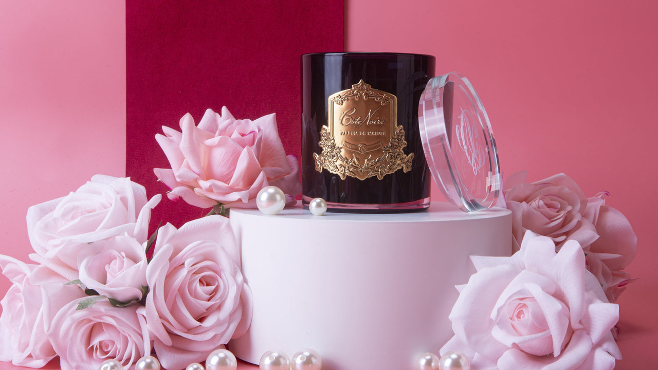 Soy Blend Candle - 450g - Gold - Charente Rose - CGG45054 (Carton of 4)
