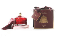 Art Deco Candle - Small - Red - Rose Oud - GML45017 (Carton of 4)