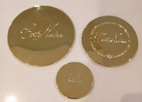 Gold Base Plate - Medium - 91mm (Carton of 1)
