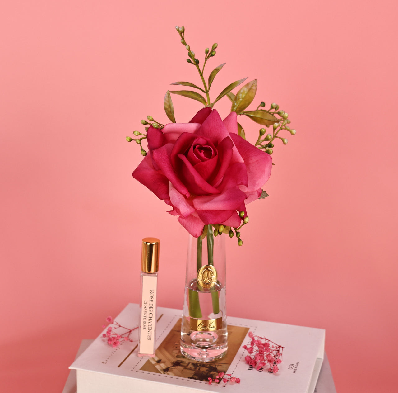 Summer Rose Magenta - Gold Badge - SRG07 (carton of 4)