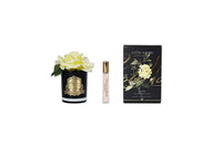 Single Rose - Black Glass - Yellow - GMRB08 (Carton of 4)