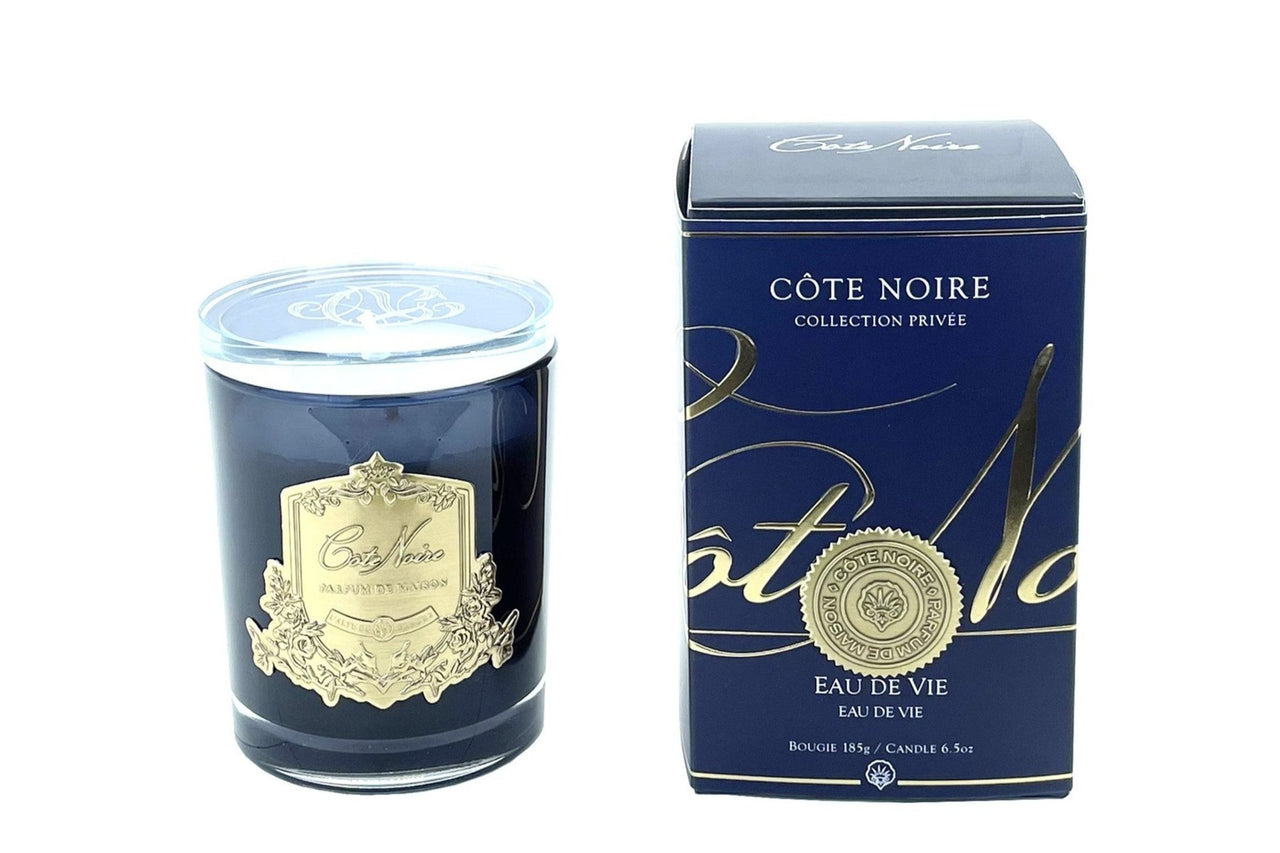Soy Blend Candle - 185g - Gold - Eau De Vie - CGG18505 (Carton of 6)