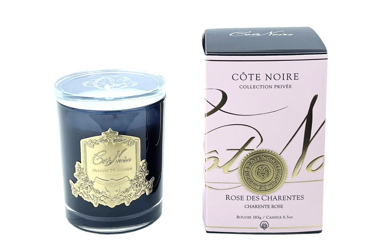 Soy Blend Candle - 185g - Gold - Charente Rose - CGG18554 (Carton of 6)