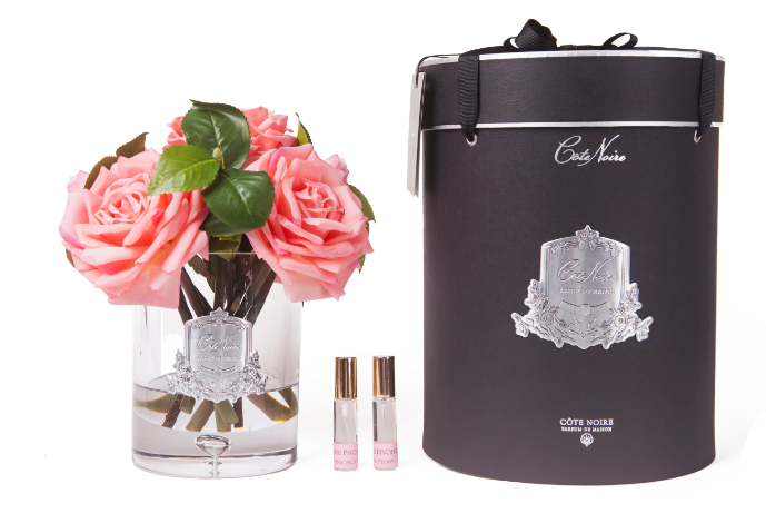 Luxury Tea Rose - White Peach - LTR09